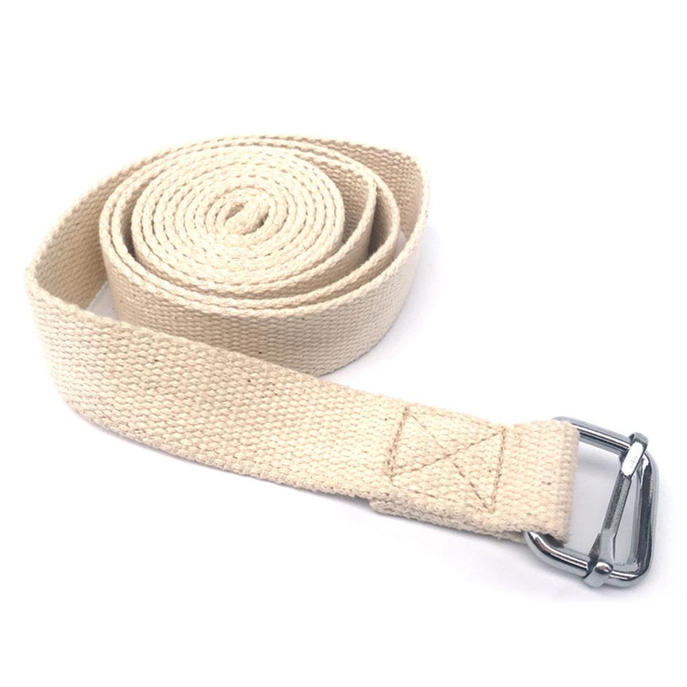 Sangle de Mobilité Yoga Premium™ – Coton Renforcé avec Anneaux en D