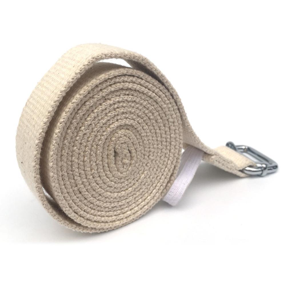 Sangle de Mobilité Yoga Premium™ – Coton Renforcé avec Anneaux en D